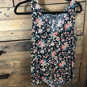 Express black tank top